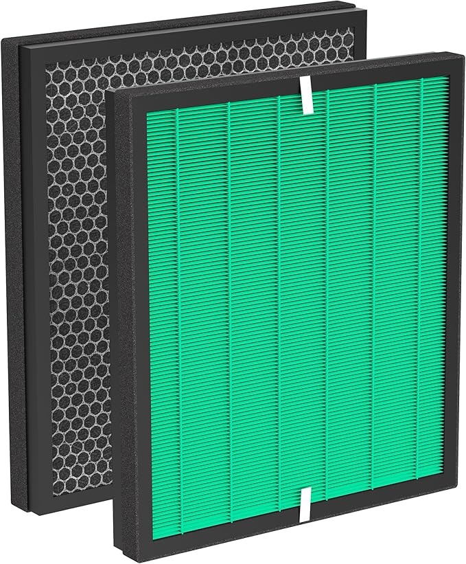 Enhanced AP-1512HH Air Purifier Replacement Filter for Coway Airmega AP-1512HH and Airmega 200M air Purifier, True HEPA Activated Carbon Filter, Compared to Part #3304899 Pet Allergy Version 2 Pack