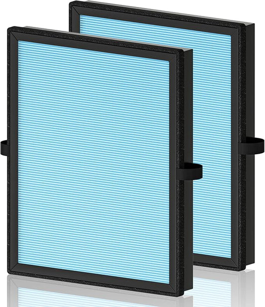 MK04 Air Filter Replacement for Aroeve MK04 MG04JH Air Purifier, 4-in-1 H13 True HEPA High-Efficiency Activated Carbon Filter, Standard Version (2 Pack)