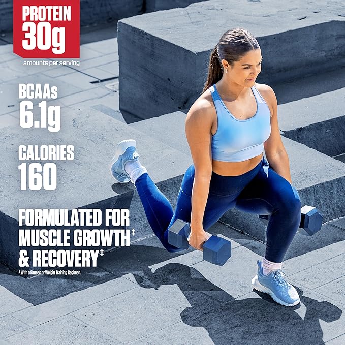 Dymatize Performance Protein Shake, Cocoa Pebbles, 30g of Protein, 6.1g BCAA for Muscle Recovery, No Added Sugar, Low Fat, 24 Vitamins and Minerals, Gluten-Free, Ready to Drink, On-the-Go Snack, 11.5fl oz, 12 pack