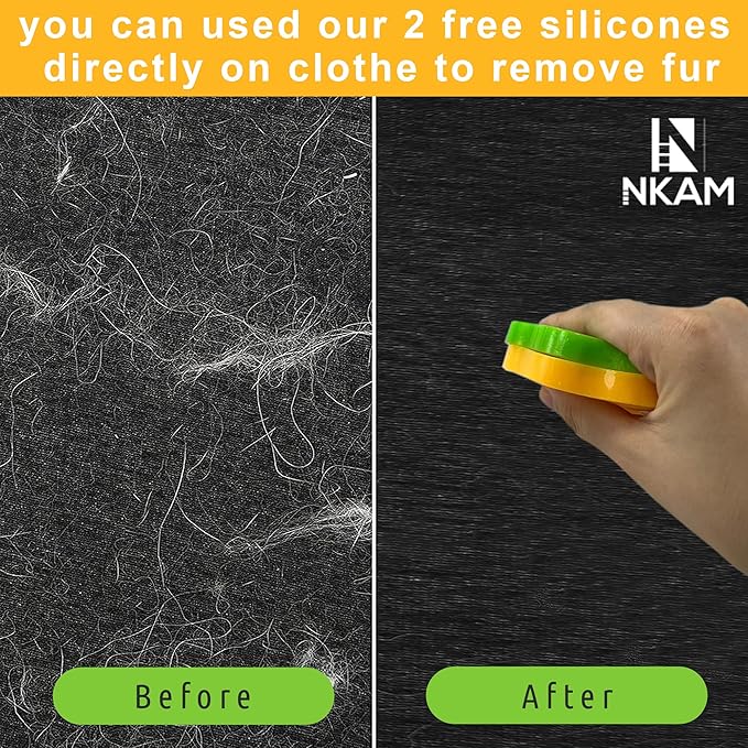 Pet Hair Remover for Laundry - 12Pcs New Upgrade Laundry Pet Hair Catcher Balls - Reusable Dryer Balls for Pet Hair, Lint Catcher for Washing Machine, Dog and Cat Lint Remover for Clothes