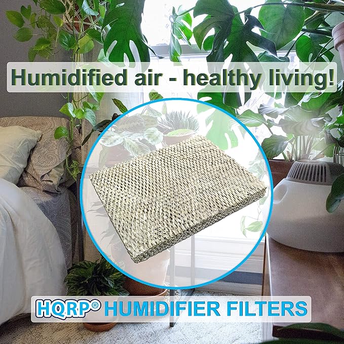 HQRP Water Filter compatible with Carrier P110-3545, HUMCCLBP2217, HUMCCLBP2317, HUMCALBP2317, HUMCCLBP2417, HUMCALBP2417, HUMCCLFP1218, HUMCCLFP1318, HUMCALFP1318, HUMCCLFP1418 Humidifiers