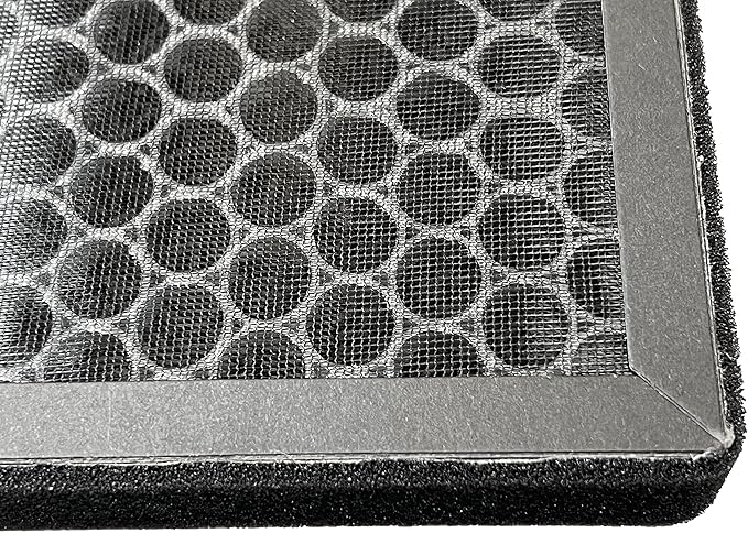 Nispira 3-in-1 HEPA with Carbon Original Blue Filter Replacement For YIOU R1 Air Purifier, 2 Packs