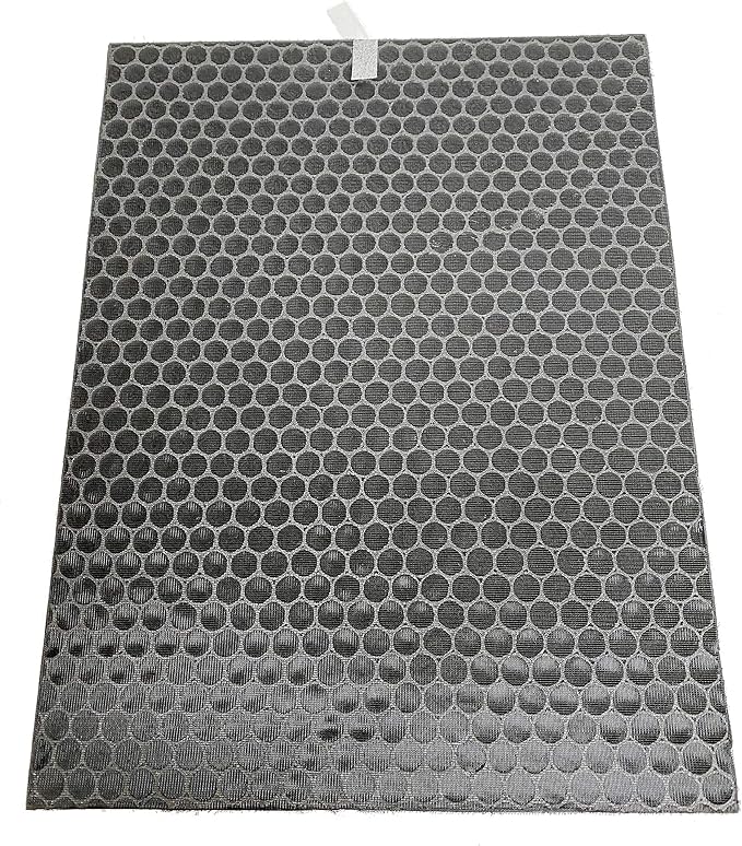 Nispira Replacement Filter For Rabbit BioGS 2.0 Ultra Quiet Air Purifier Model SPA-550A SPA-625A True HEPA Activated Carbon Pre Filter Kit Set, 2 Packs